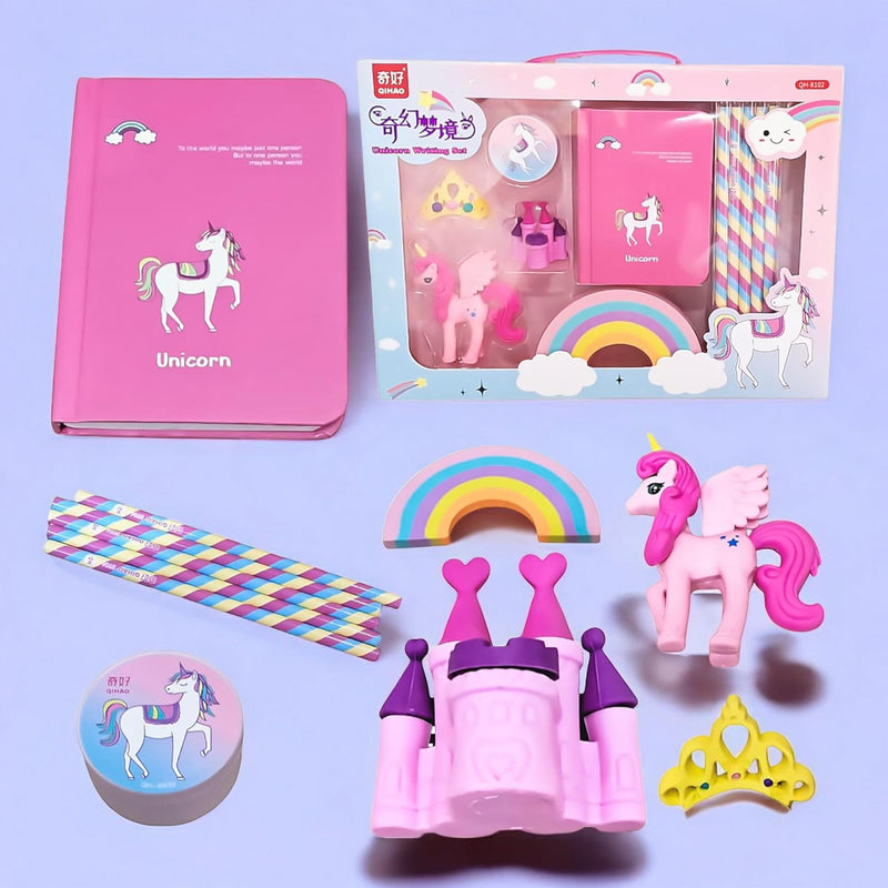 Cute Bunny Stationery Gift Set (9-Piece)