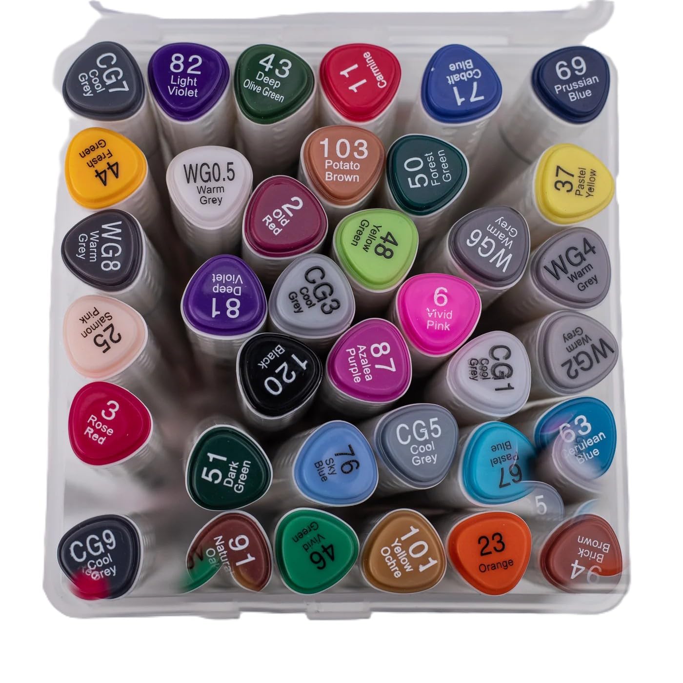 Professional Dual Tip Markers – 36 Colors