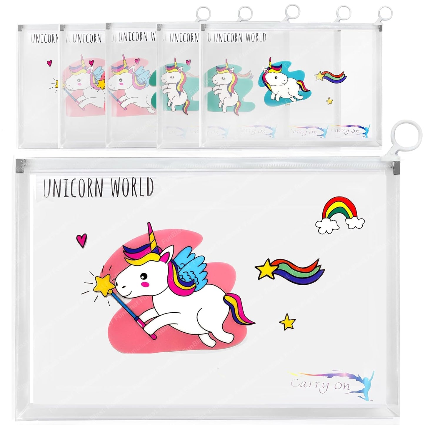 A4 Multipurpose Zipper Document Pouch