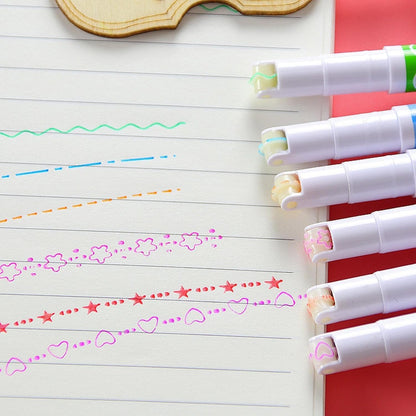 Kawaii Color Pens- Set of 6