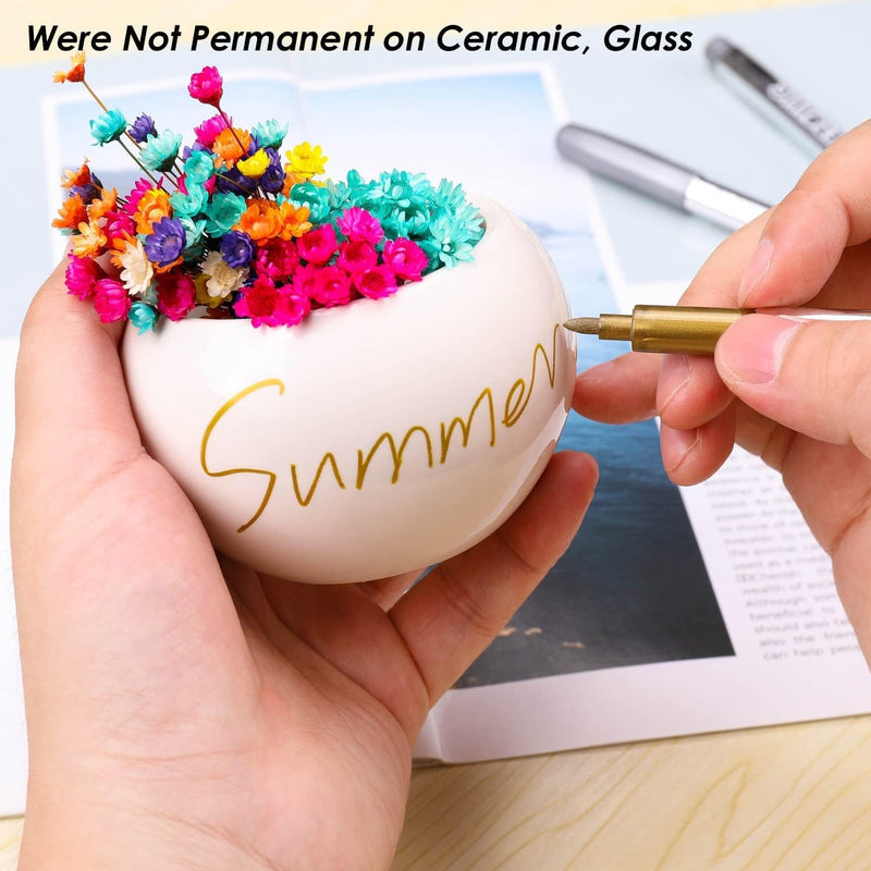 Metallic Marker Pens Set