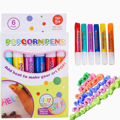 Popcorn Puffy Pen Set