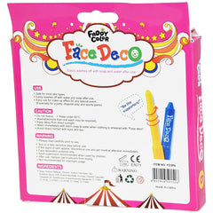 Face Deco 6-Color Painting Sticks Set