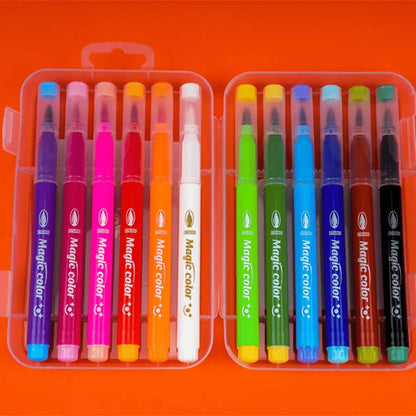 Magic Colour-Changing Markers – 12 Pack