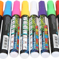 Liquid Chalk Markers Kit – 8 Vibrant Colors