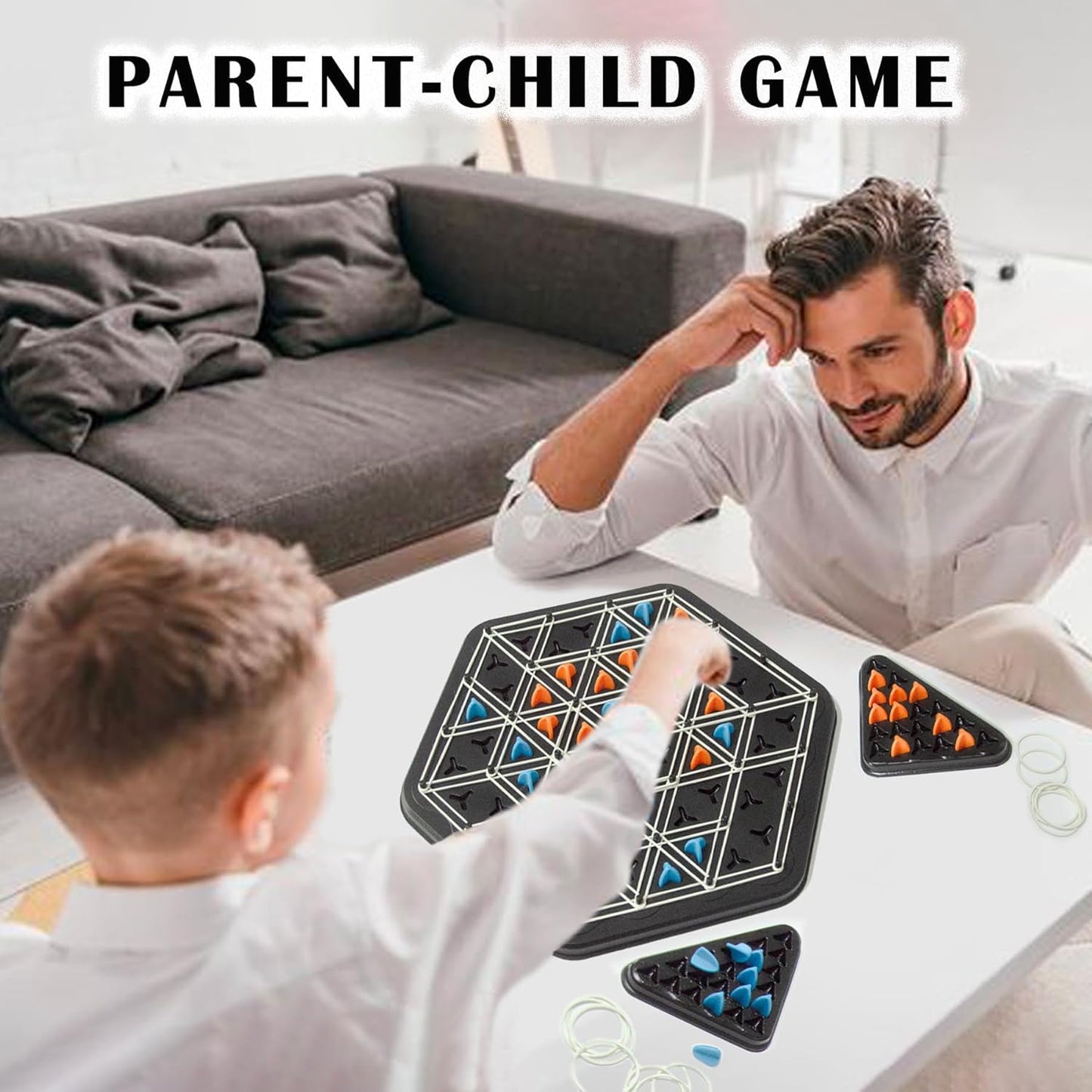 Triggle Chain Triangle Strategy Game