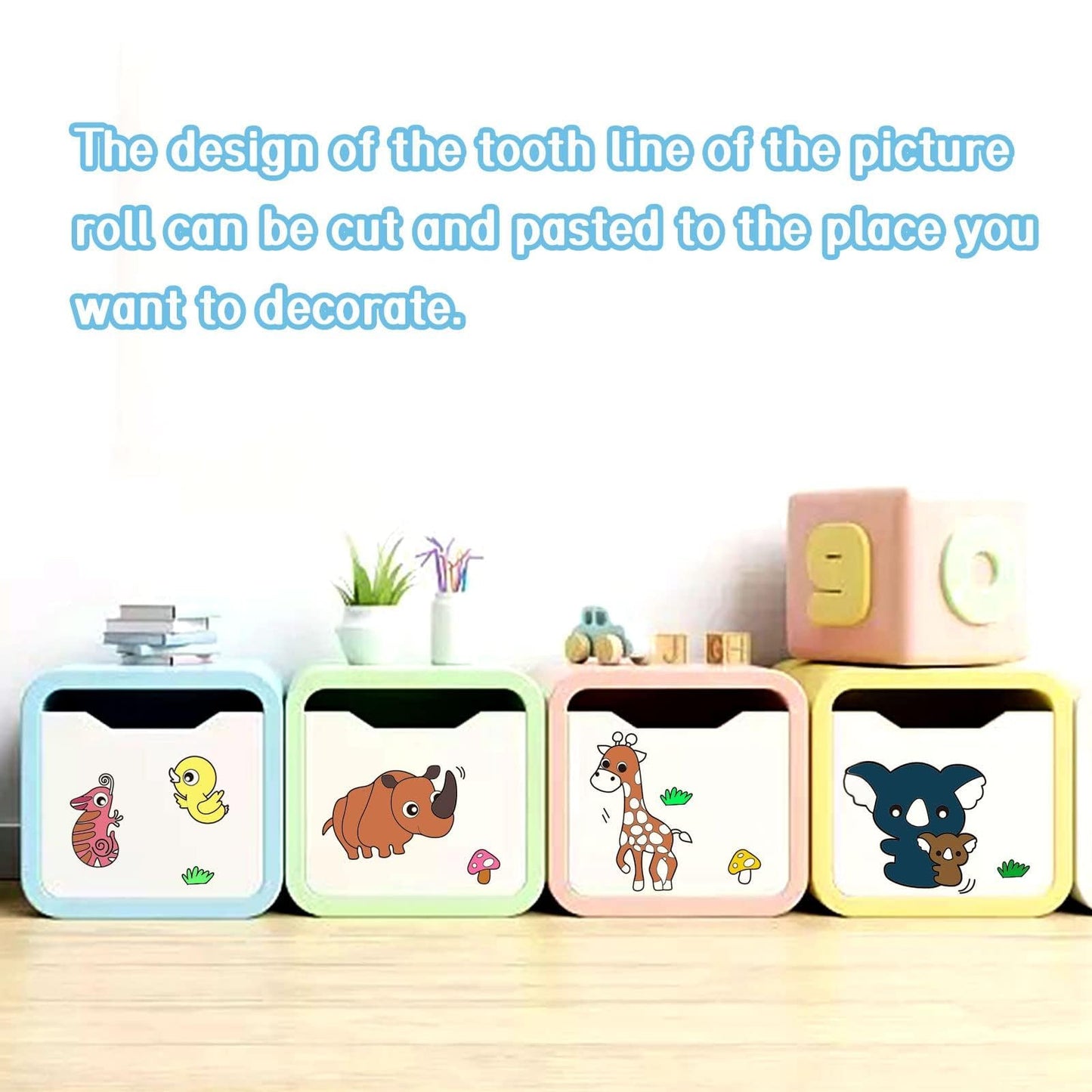 Colouring Paper Roll (Re-Stick)