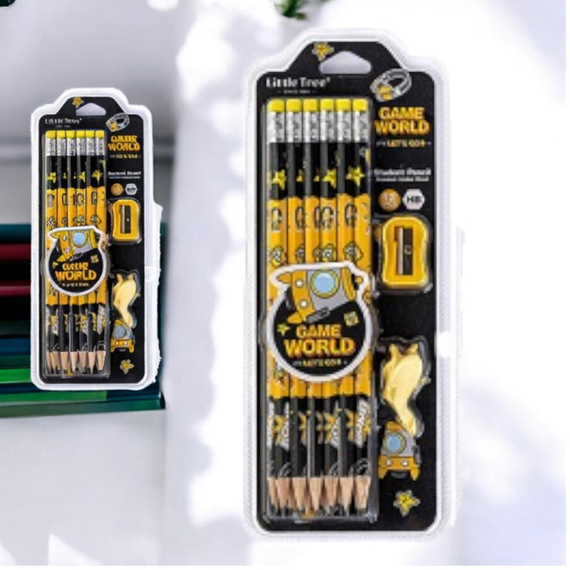 Cute Bunny Stationery Gift Set (9-Piece)