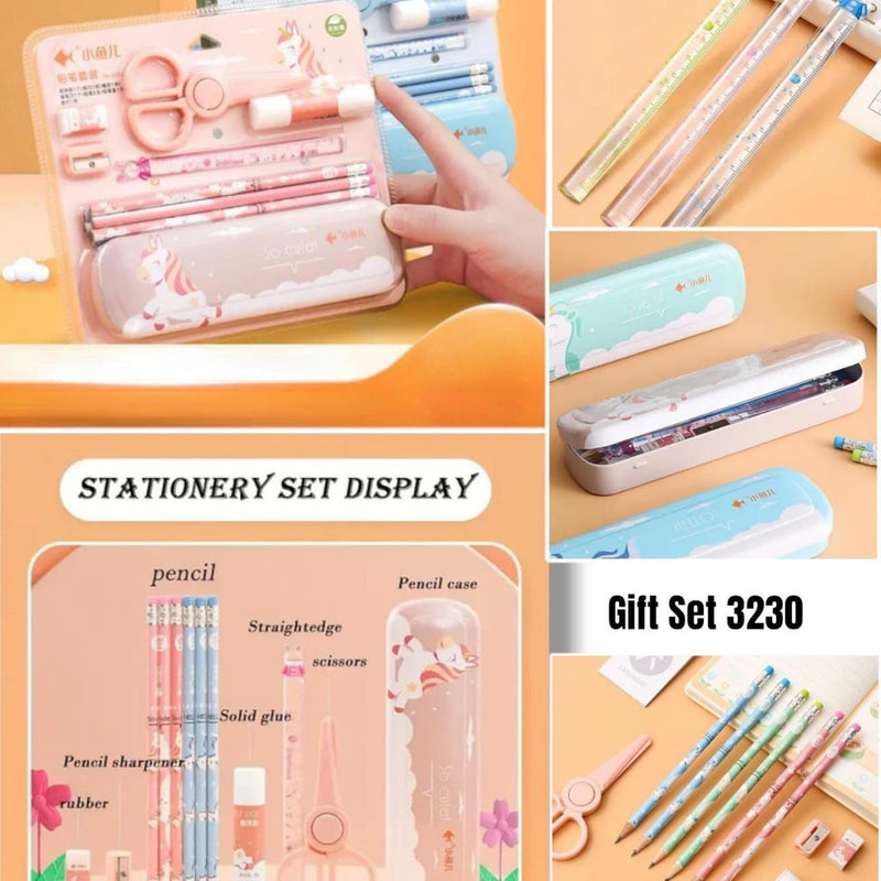 Cute Bunny Stationery Gift Set (9-Piece)