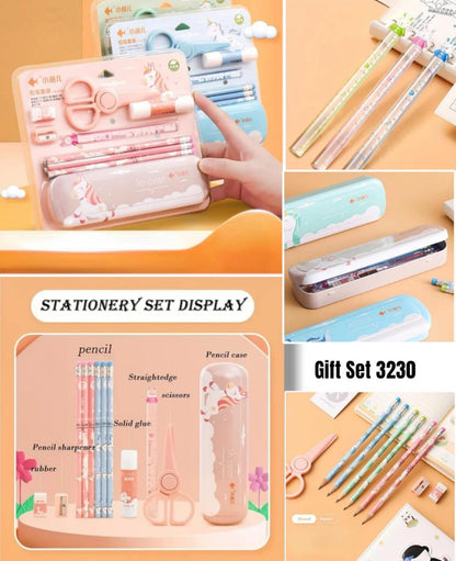 Cute Bunny Stationery Gift Set (9-Piece)