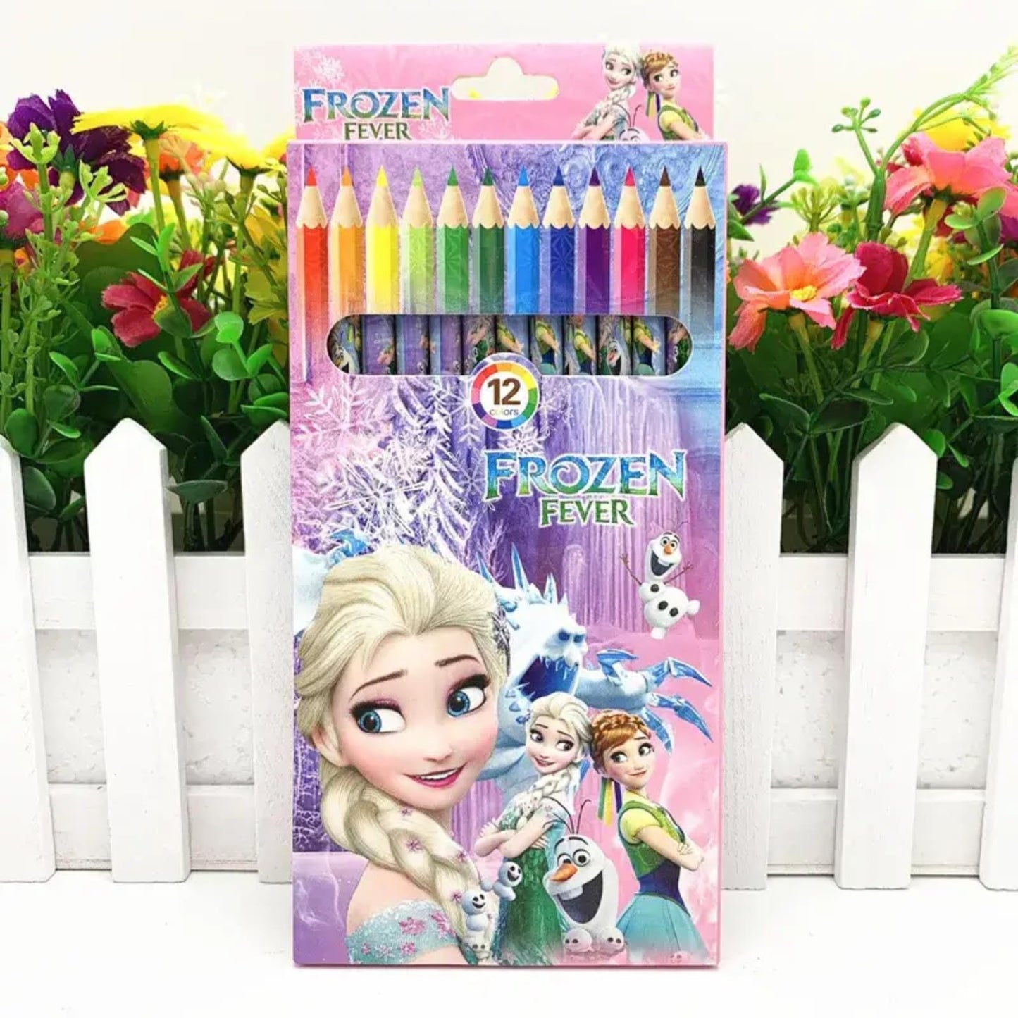 Unicorn & Space Colour Pencils (12-Pack)