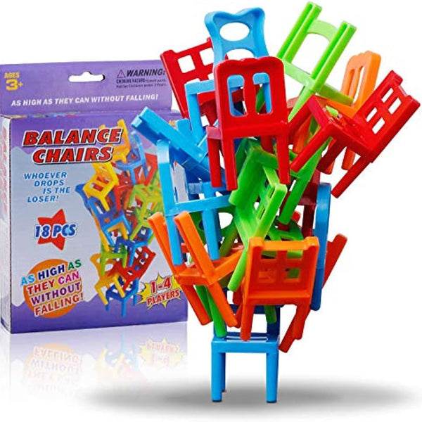 Chair Tower Stacking Game (36-Piece)