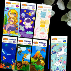 Unicorn Magic Drawing Doodle Book (12 Pages)