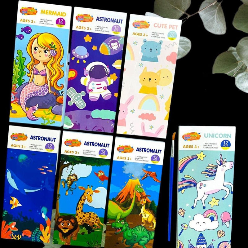 Unicorn Magic Drawing Doodle Book (12 Pages)