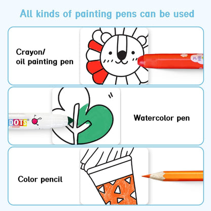 Colouring Paper Roll (Re-Stick)