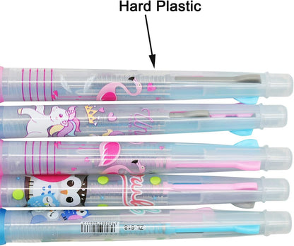 Cute Animal Design Gel Pens - Pack of 12
