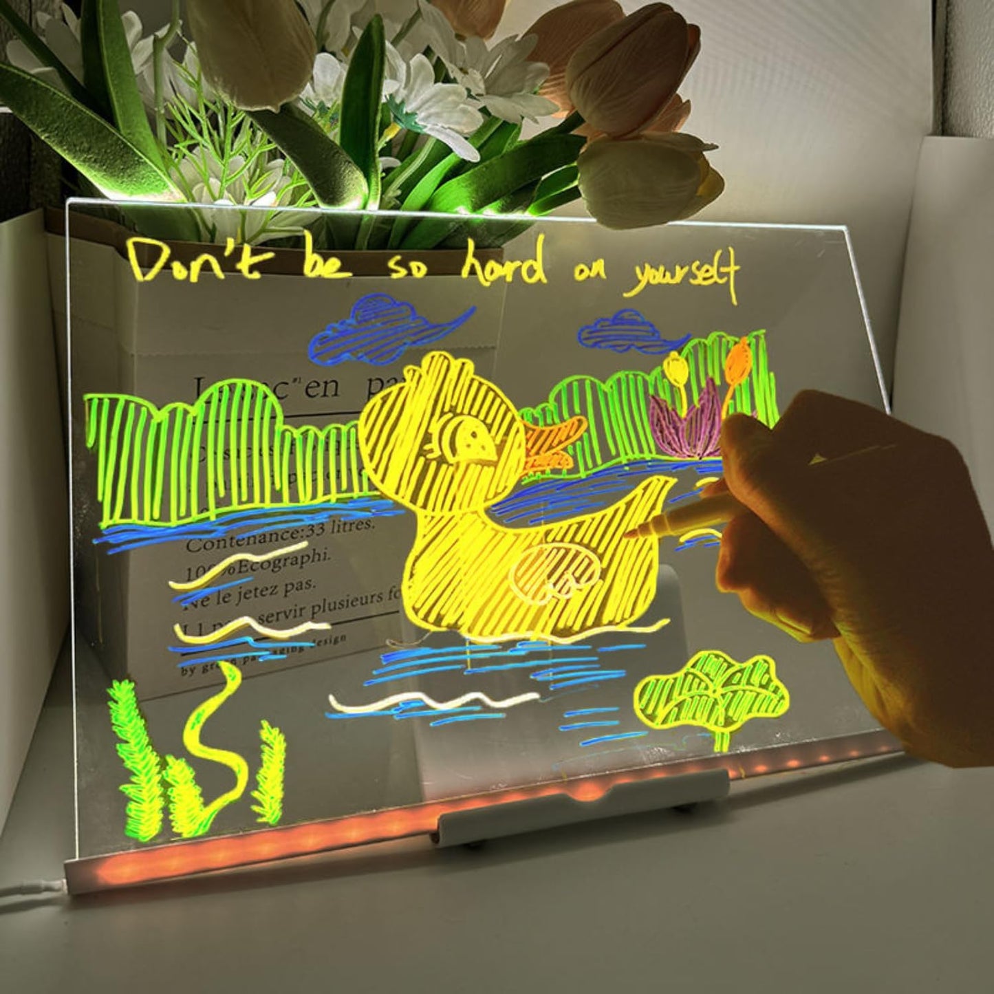 LED Acrylic Message Board