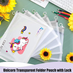 A4 Multipurpose Zipper Document Pouch