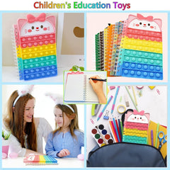 Pop Notebook, Push Bubble Spiral Notebook