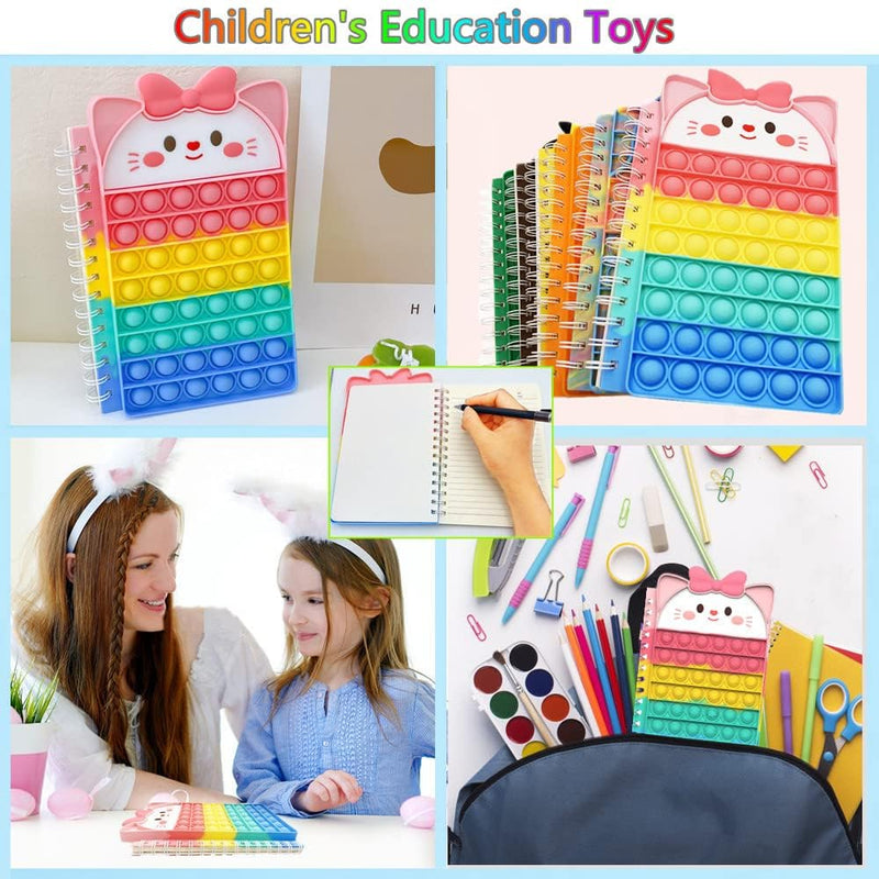 Pop Notebook, Push Bubble Spiral Notebook