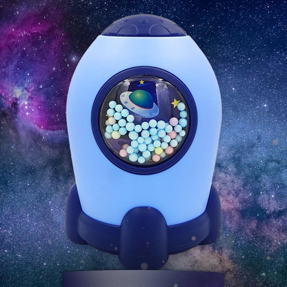 Space Themed Coin Bank with Ball Pit