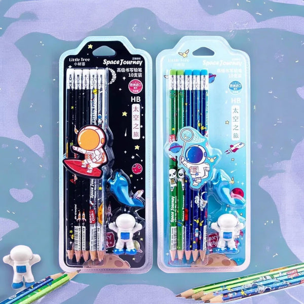 Cute Bunny Stationery Gift Set (9-Piece)