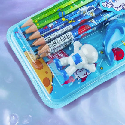 Cute Bunny Stationery Gift Set (9-Piece)