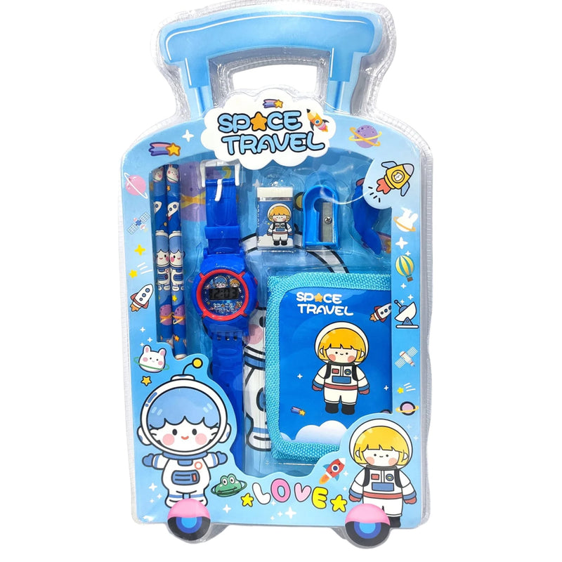 Cute Bunny Stationery Gift Set (9-Piece)