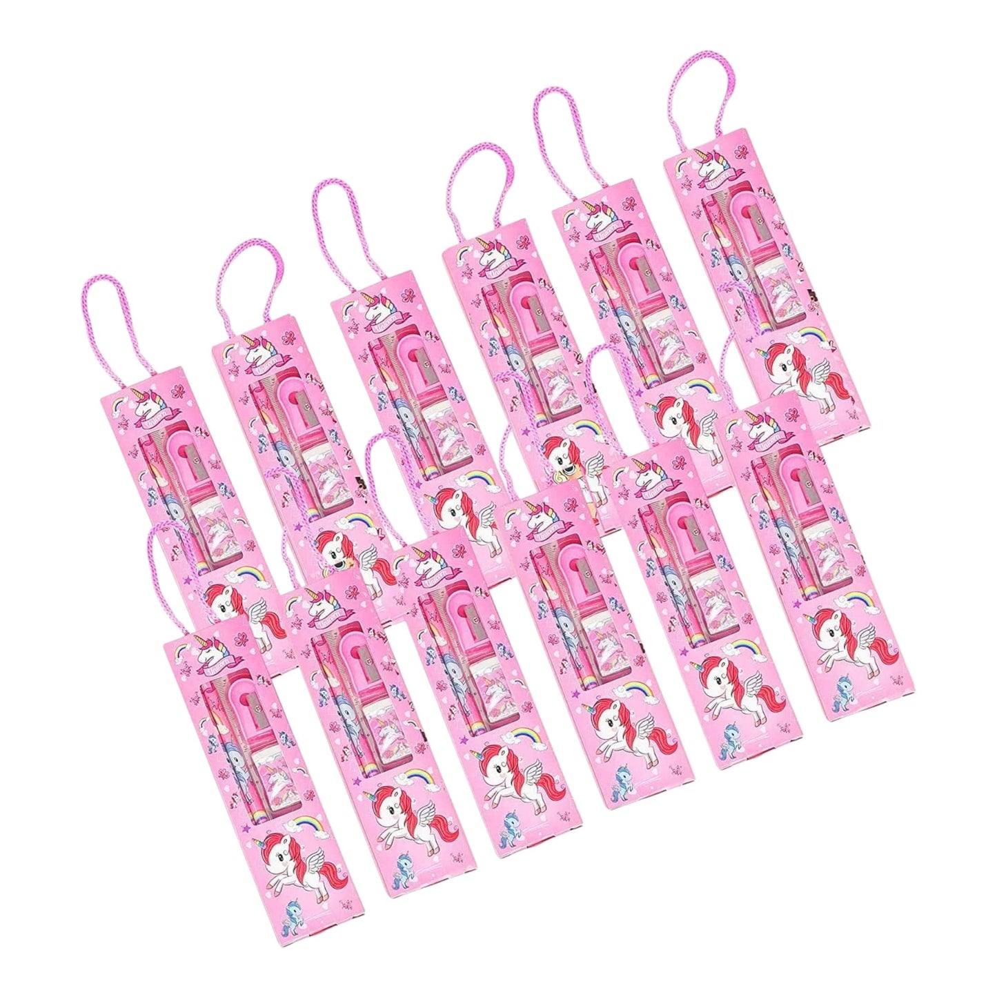 Cute Bunny Stationery Gift Set (9-Piece)