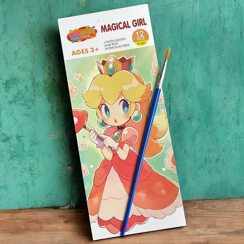 Unicorn Magic Drawing Doodle Book (12 Pages)