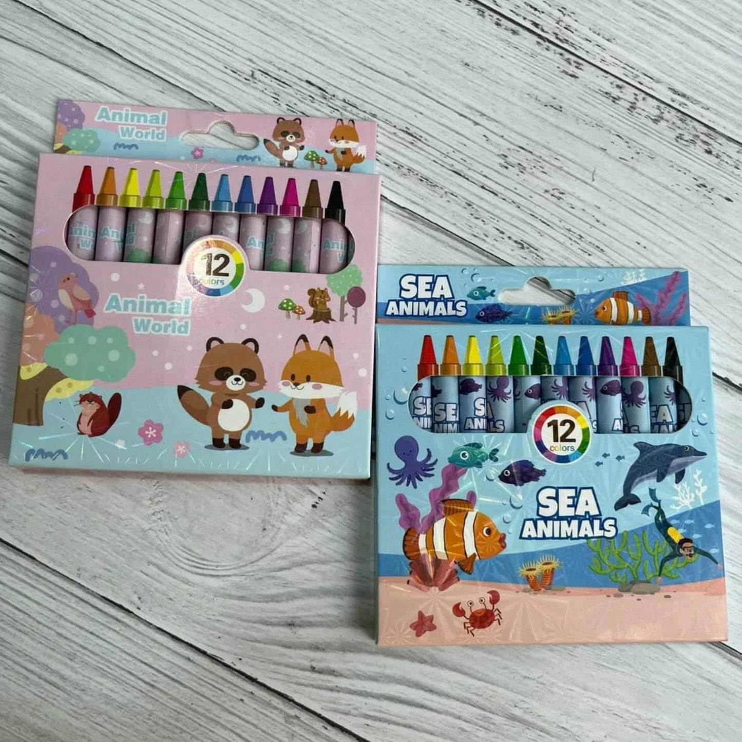 Crayon Set (12 Colours)