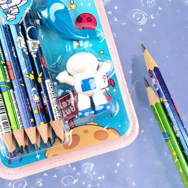 Cute Bunny Stationery Gift Set (9-Piece)