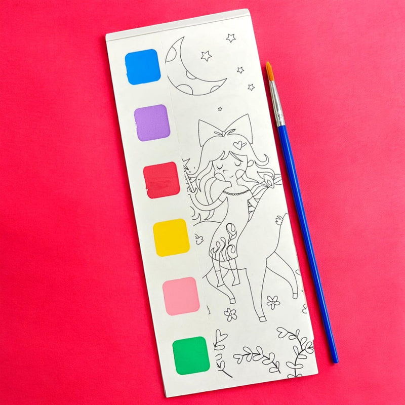 Unicorn Magic Drawing Doodle Book (12 Pages)