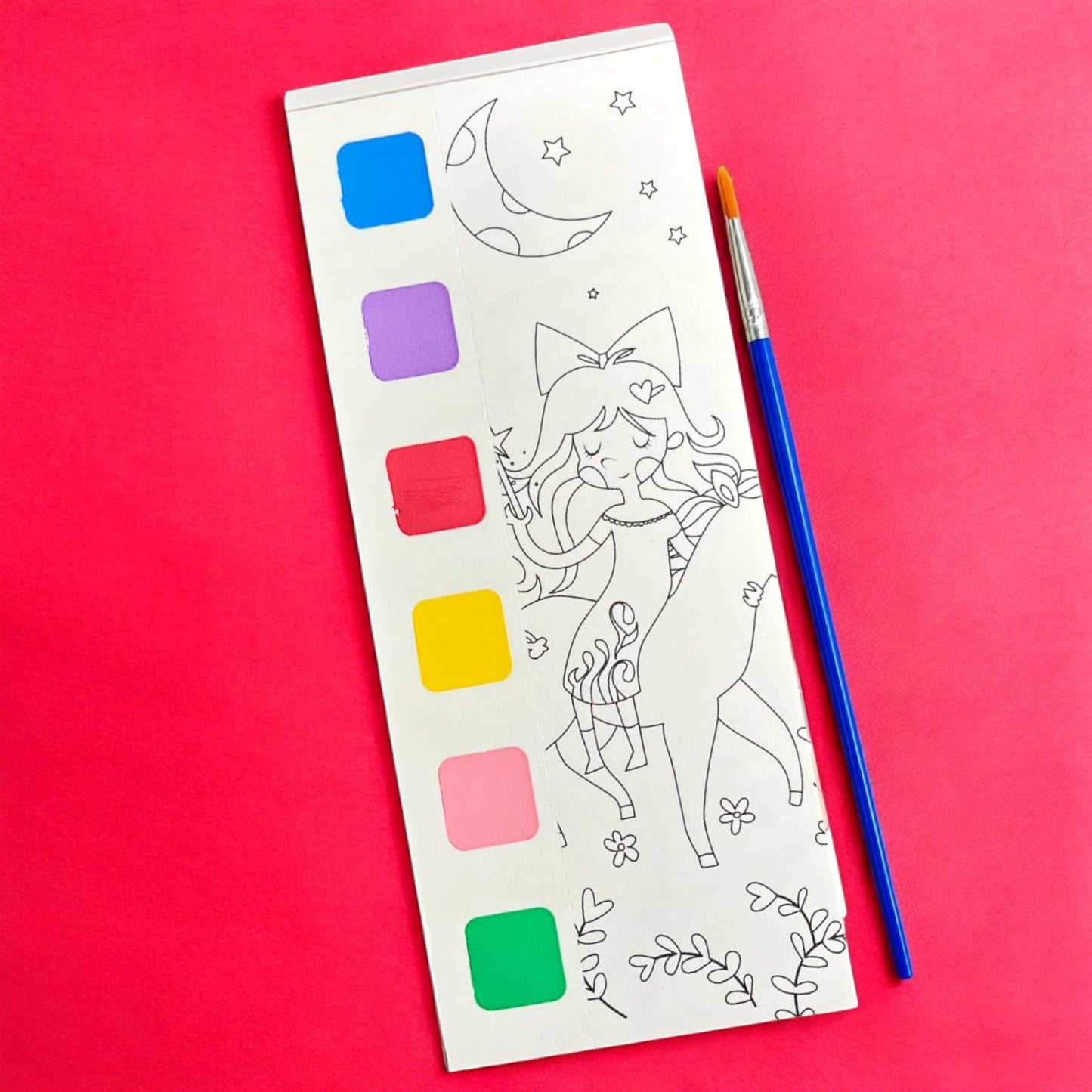 Unicorn Magic Drawing Doodle Book (12 Pages)