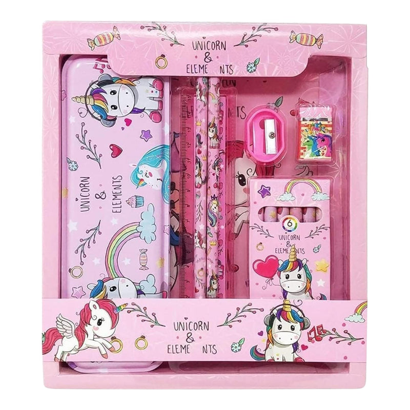 Cute Bunny Stationery Gift Set (9-Piece)