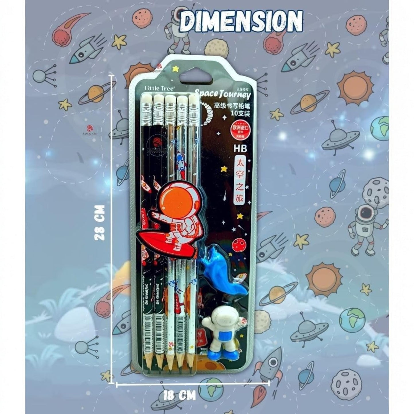 Cute Bunny Stationery Gift Set (9-Piece)