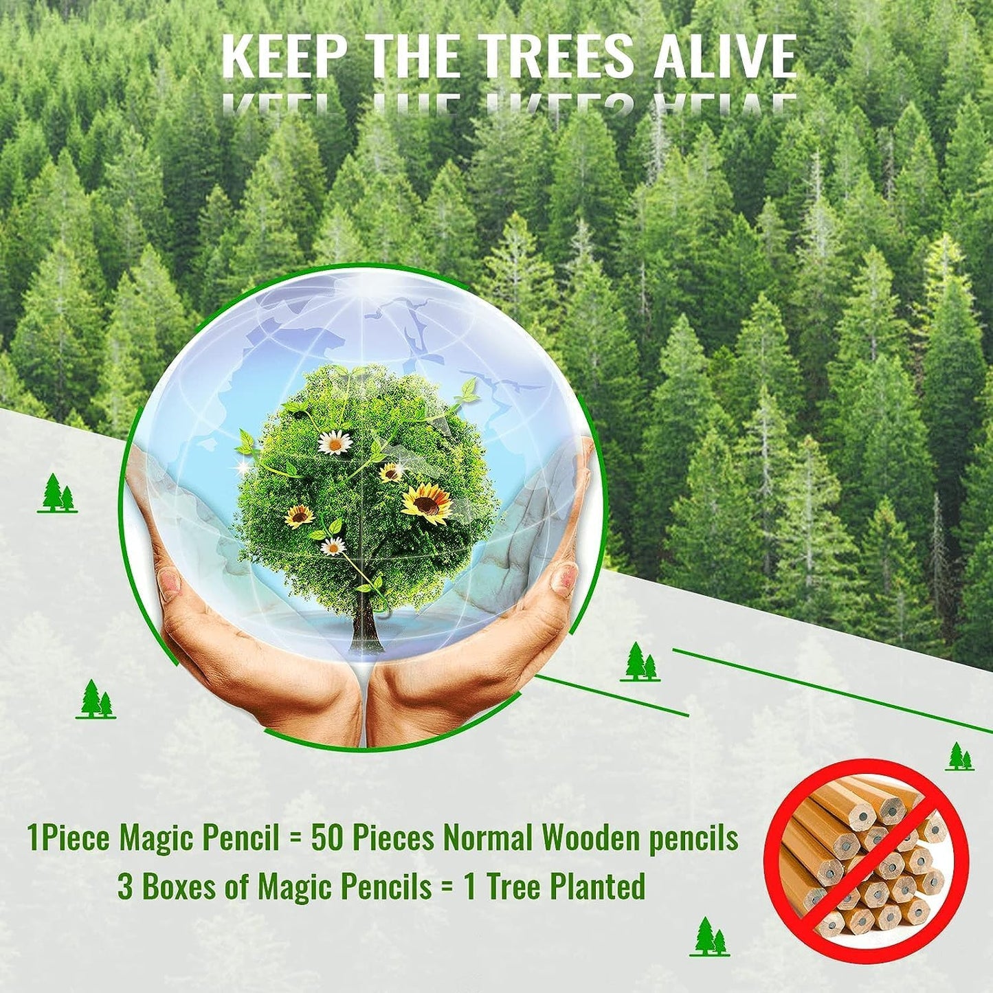 Infinity LED Pencil Set (4-Pack)