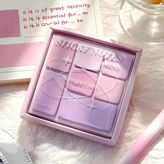 Sticky Notes Set (210 Sheets, 4 Sizes)