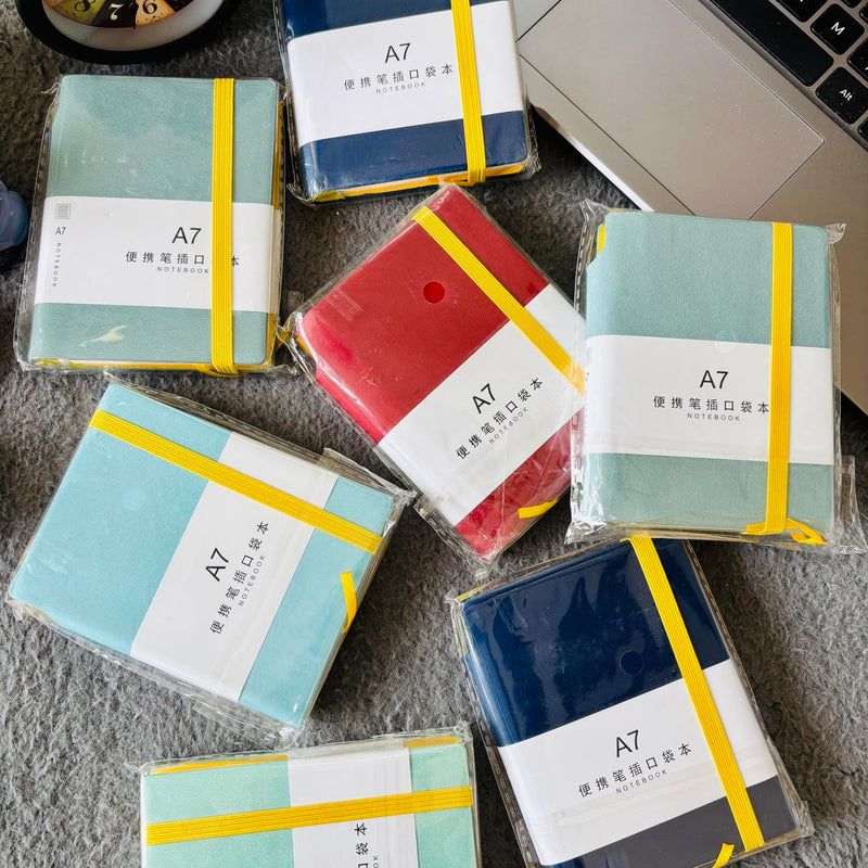 A7 Linen Hardbound Notebook