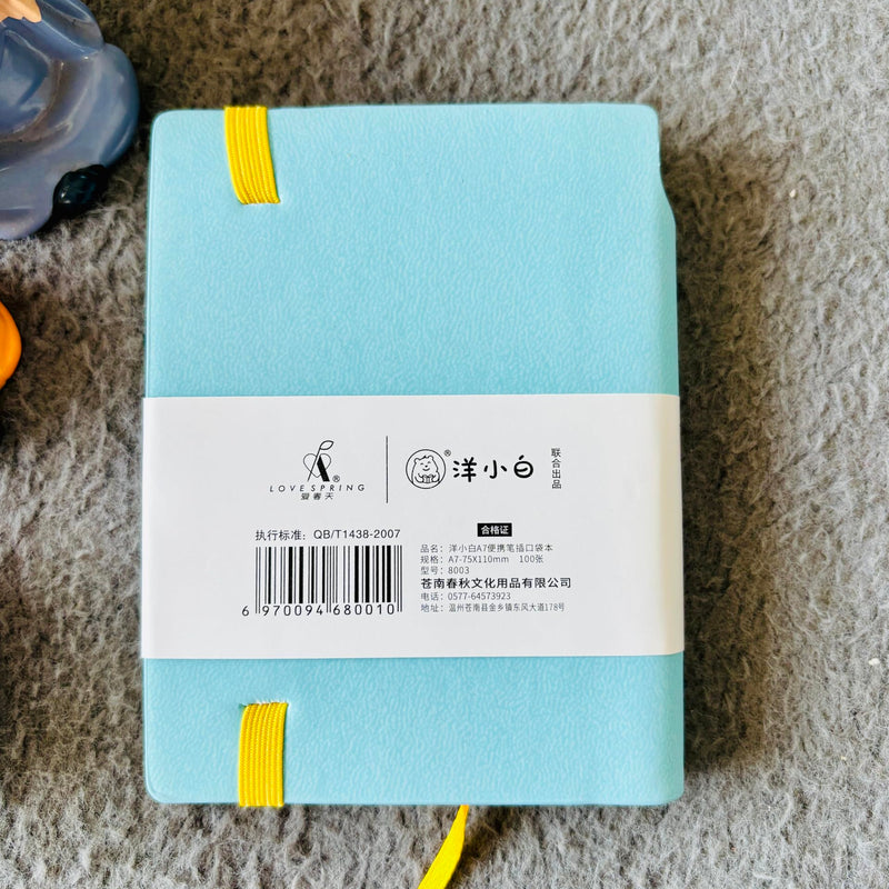 A7 Linen Hardbound Notebook