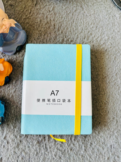 A7 Linen Hardbound Notebook