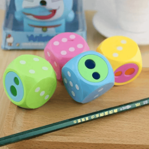 Double Hole Dice Pencil Sharpener