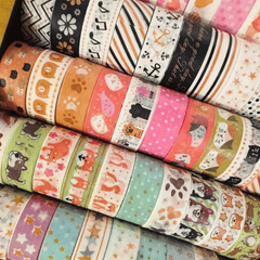 Multi-Design Washi Tape Set – 20 Rolls