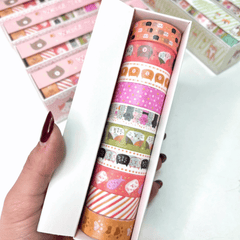 Multi-Design Washi Tape Set – 20 Rolls