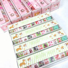 Multi-Design Washi Tape Set – 20 Rolls