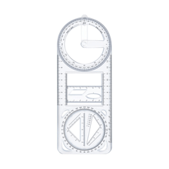 Multifunctional Geometric Ruler (Pack of 2)