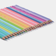 Pastel Colour Pencils (24 Premium Shades)