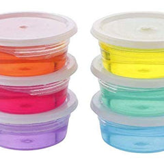 Sparkling Glittery Slime for Kids - Pack of 6