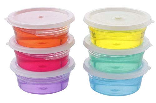 Sparkling Glittery Slime for Kids - Pack of 6