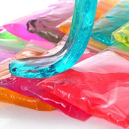 Sparkling Glittery Slime for Kids - Pack of 6